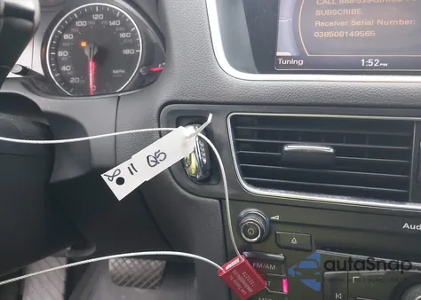 2011 Audi Q5 3.2 Premium Plus из США, поврежденный, VIN WA1DKAFP7BA039181